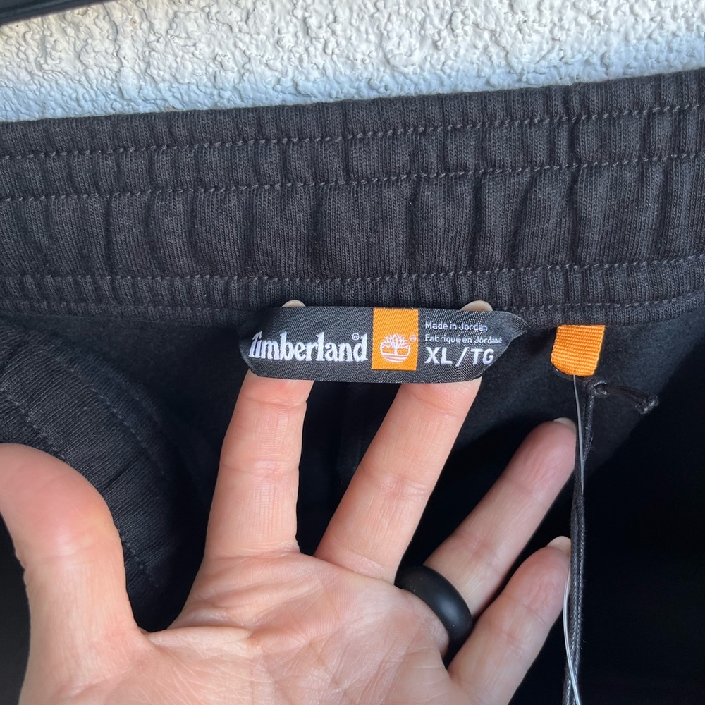 Timberland Black and Gold Logo Joggers - Picture 7 of 7